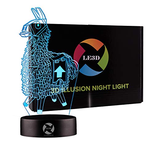 3d optical illusion night light - 7 led color changing lamp - coo…