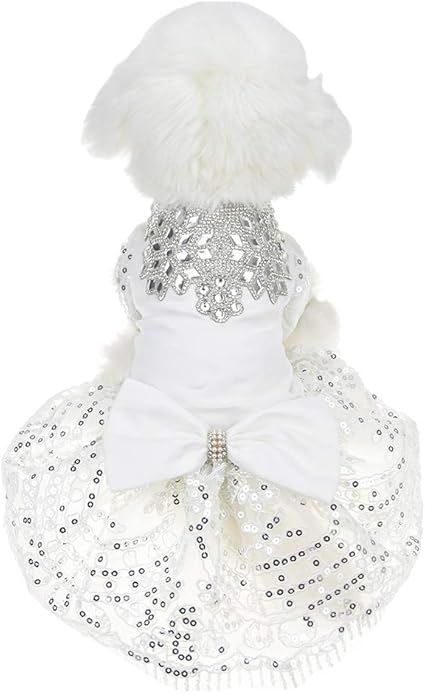 Dog wedding dress amazon Clearance