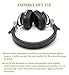 Wireless Headphones, Stoon BT89 Bluetooth Over-Ear Headset Built with Microphone Stereo Wired Dual Mode Earphones 3.5mm Audio Cable Included Adjustable for Computer, iPhone, Tablet, Android-Black