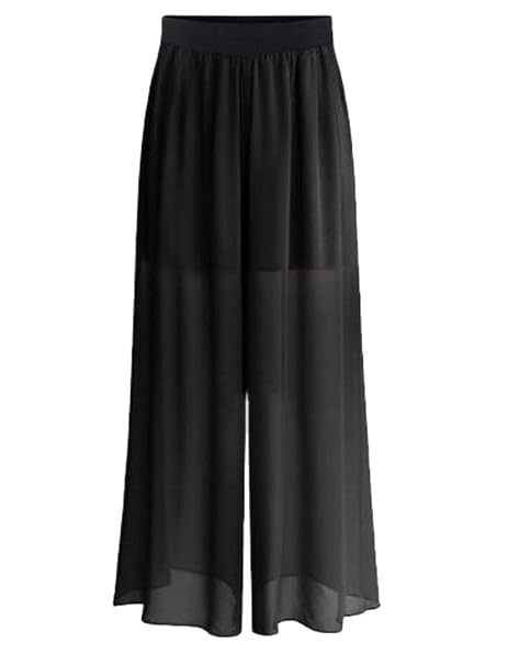 Women S Plus Size Loose Fashion Long Solid Palazzo Pants At Amazon