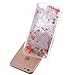 iPhone 6s Case iPhone 6 Case UHIPPO® Alice in Wonderland White Glitter Star Dynamic Liquid Quicksand Back Phone Case Cover for iPhone 6s iPhone 6 4.7 Inch Display