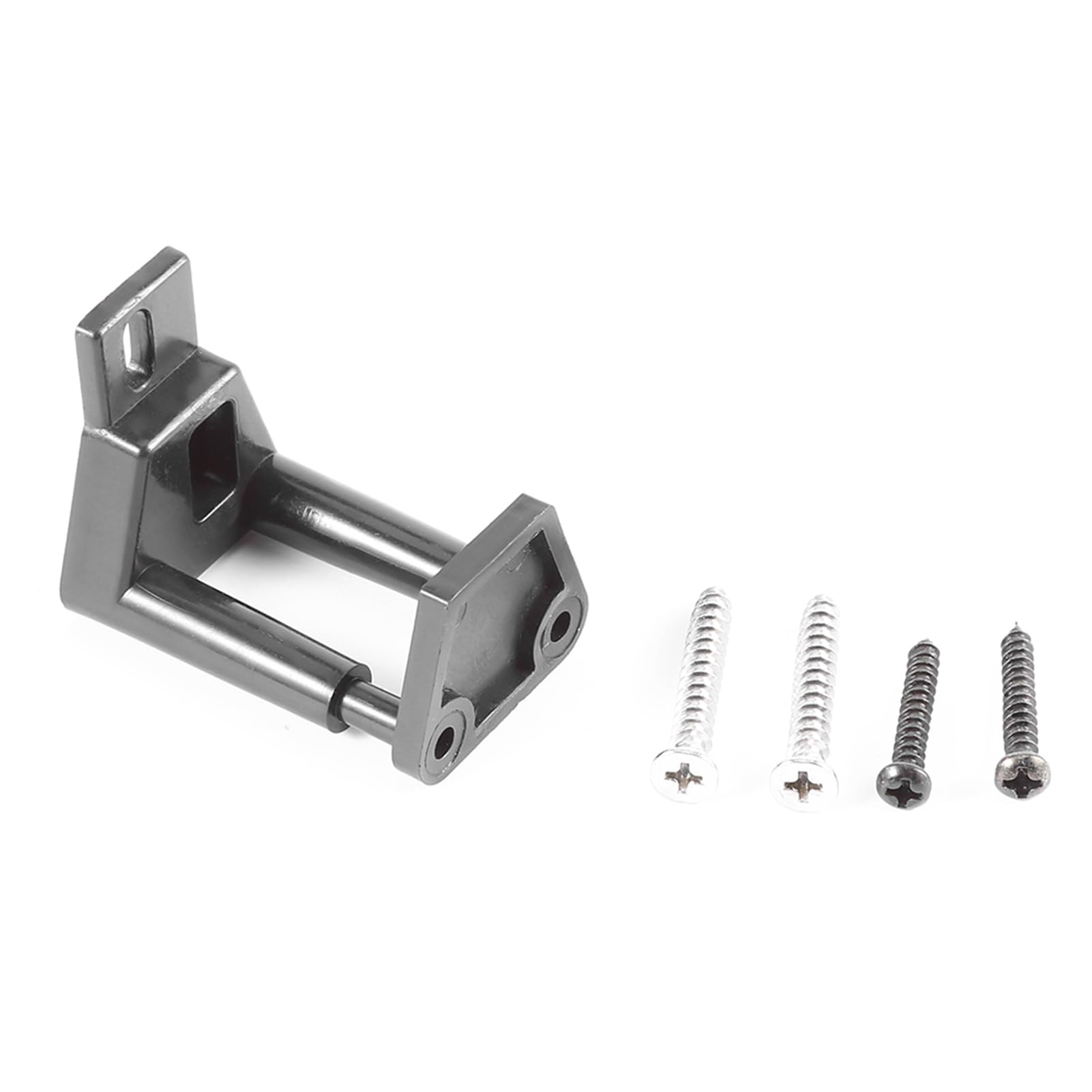 Barn Door Bottom Guide Adjustable Wall Mounted Sliding Stay Guide for Smooth Sliding Anti Jump End with Screws Hardware Accessories Plastic Under Wheel Groove