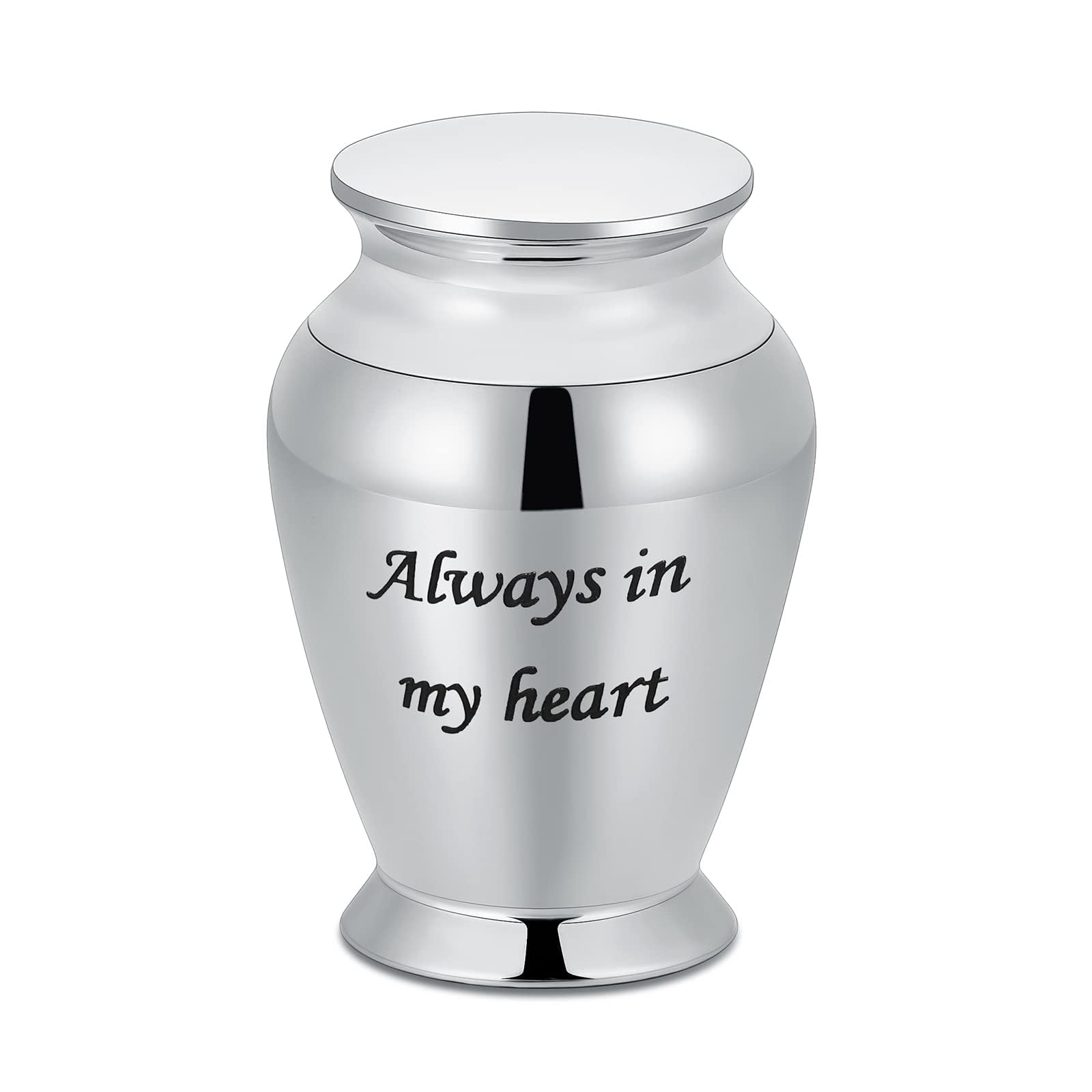 Small Cremation Urns for Ashes (Silver)