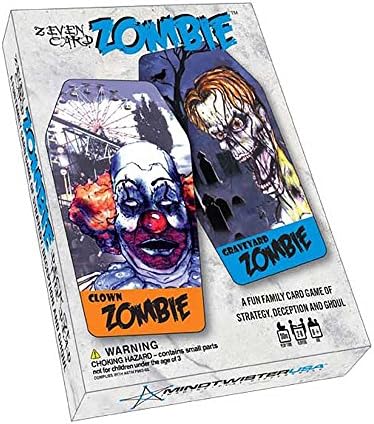 Mindtwister USA Zeven Card Zombie Game