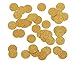 2 Packs Glitter Gold Confetti Circles for Wedding party, Table Confetti, Festival Items & Party Props, Gold Glitter Paper Confetti (200pcs of 1