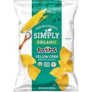 Image of Simply Organic Tostitos Yellow Corn Tortilla Chips, 8.25 Ounce