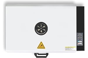 ROCROW DTF Oven, A3 A4 DTF Oven with Time & Temperature Control, 22.8 in x 13.8 in DTF Curing Oven with Open Top for DTF Transfer Film