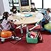 Gaiam Kids Balance Ball Chair - Classic Children's Stability Ball Chair, Alternative School Classroom Flexible Desk Seating for Active Students with Satisfaction Guarantee, Purple/Pink (Renewed)