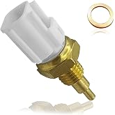 GolTHd Coolant Water Temperature Sensor, with Washer, 1PCS | Compatible with T0yota, High-Lander, Lexus, RAV4, Camry, Land Cruiser, Corolla, OE 89422-33030 89422-06010 179700-0480