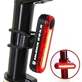 S100 USB Bicycle Tail Lights, Powerful 100 Lumen Bike Tail light Runs for 30+ Hours, Bike Light Fits on All Mountain Bikes, Dirt Bike, and Road Bike - 100% Satisfaction Guarantee!