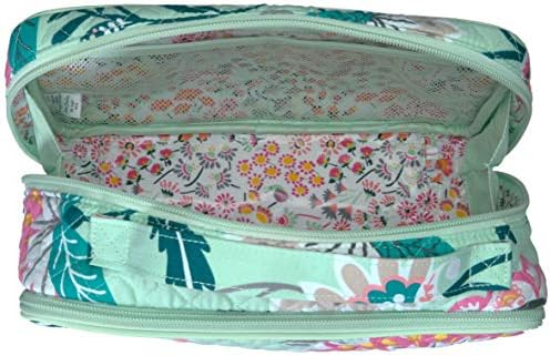 Vera Bradley Women's Signature Cotton Large Blush & Brush Makeup Organizer Case 4 Vera Bradley Women's Signature Cotton Large Blush & Brush Makeup Organizer Case