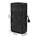 FUNTOK Molle Pouches, Molle Tactical Compact Pouch Attached Utility Tactical Pockets Outdoor Sports Bag (Black