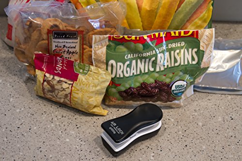 Bag Sealer Lite – Handheld Portable Battery-Powered Air Lock Food Saver, Bag Resealer, Perfect Heat Bag for Snacks, Better Than A Chip Clip