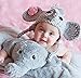 Ximkee Cute Newborn Baby Boy Girl Infant Crochet Elephant Costume Photo Photography Props 0-6 months