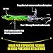 XFISHMAN Topwater-Bass Fishing-Lures 3.5in Bait Floating Rotating Tail Frog Poppers Lure for Bass Pike