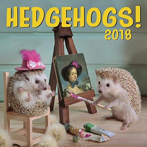 Hedgehogs 2018 Wall Calendar