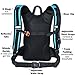 Atlapa Sports Lightweight Hydration Water Backpack 2L TPU Leak Proof Water Bladder Insulated Pocket Keeps Liquids Cold Adjustable Straps Daypack for Hiking Skiing, Running, Cycling