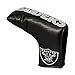Team Golf NFL Las Vegas Raiders Vintage Blade Putter Cover Golf Club Vintage Blade Putter Headcover, Form Fitting Design, Fits Scotty Cameron, Taylormade, Odyssey, Titleist, Ping, Callaway