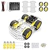 diymore 4 wielen voor robot Smart Car Chassis Kit model auto met snelheidsencoder (4WD)