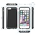 LUVVITT Ultra Armor NL Shock Absorbing Case Best Heavy Duty Dual Layer Tough Cover for Apple Phone 6 / Phone 6s (4.7) - Black