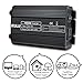 iRULU 1000W Microprocessor Power Inverter DC 12V to 110V AC Car Inverter with 1 AC Outlets 2A USB Car Adapter -Black
