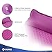 EBUNG Self Inflating Sleeping Pads – Auto-Inflate Valve Inflatable Backpacking Sleeping Pad – Pillow Inflatable by Mouth – Folds Compact & Includes Carry Bag – Improved Cushion with Tufted Design