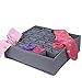Hosaire Collapsible Drawer Divider 30 Grid Underwear Bra Socks Ties Divider Closet Container Storage Box Organizer