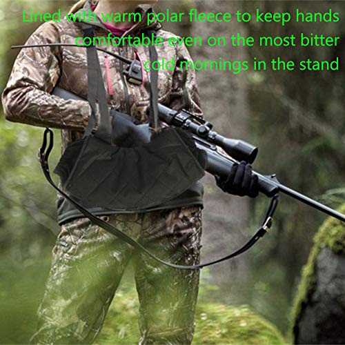 Unisex Outdoor Hunting Hand Warmer Muff Hand Pouch, Cold Weather Hunter