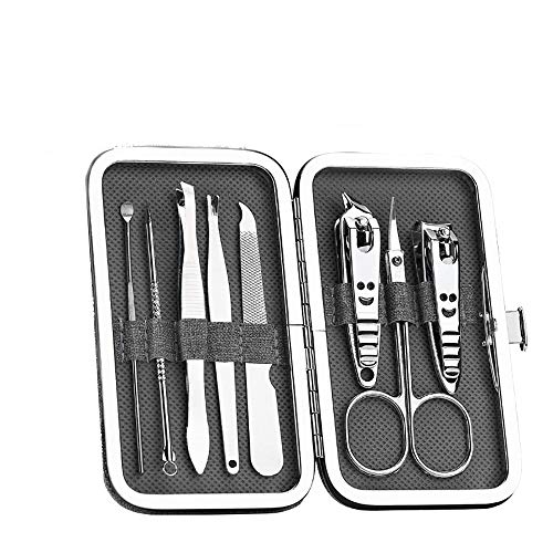 Jeeke 8 Pcs Blackhead Remover Pimple Comedone Extractor Tool Stainless Blackhead Acne Pimple Stainless Steel Nail Clippers (Gray, 1 x 8 Pcs) - Thumbnail 5