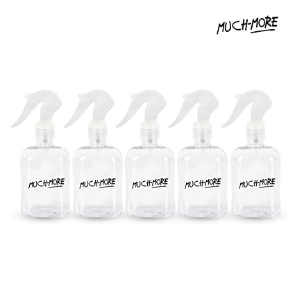 Much-More 250ML Unbreakable Plastic Empty Handwash Sanitizer Spray Bottle