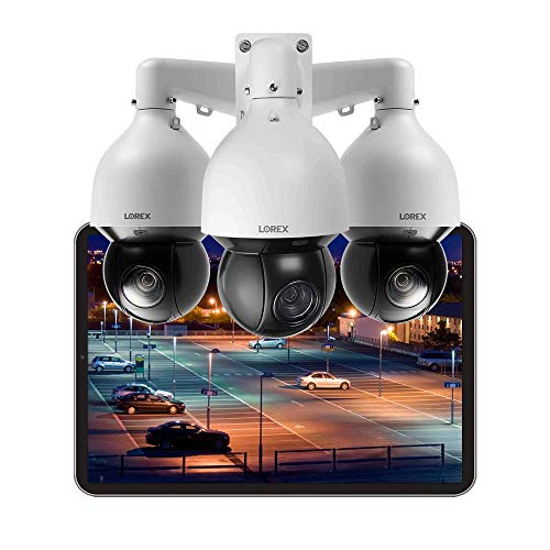 Lorex Indoor/Outdoor 4K Pan & Tilt Metal Dome Security Camera, AddOn