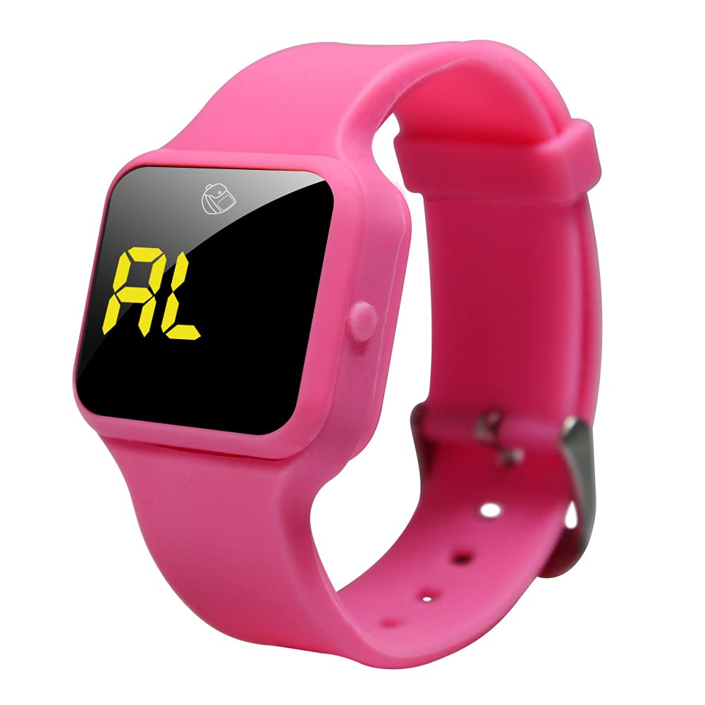 Pivotell Baby Pink Vibratime Junior Reminder Watch - with up to 16 Daily Alarms