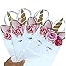 Unicorn Party Favor Bags, Outego Unicorn Paper Treat Candy Gift Bags for Kids Unicorn Themed Party- Fill Bags with Treats, Toys, Games or Supplies(10 Pack)
