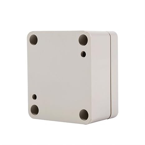 2 Pieces Waterproof Outdoor Junction Boxes Cable Connect Power Project Case Wiring Connection Box Ip66 Waterproof Electrical Enclosure Abs 65mm X
