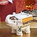 Fashioncraft 8652 Good Luck Elephant Candle Holders, White