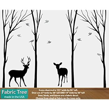Amazon Com Dead Tree Decal For Livingroom Decor Forest Decal