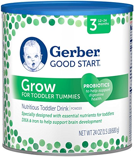 UPC 050000495047, Gerber Good Start Infant Formula Grow Toddler Stage 3 Drink Powder, 24 Ounce, 4 Count