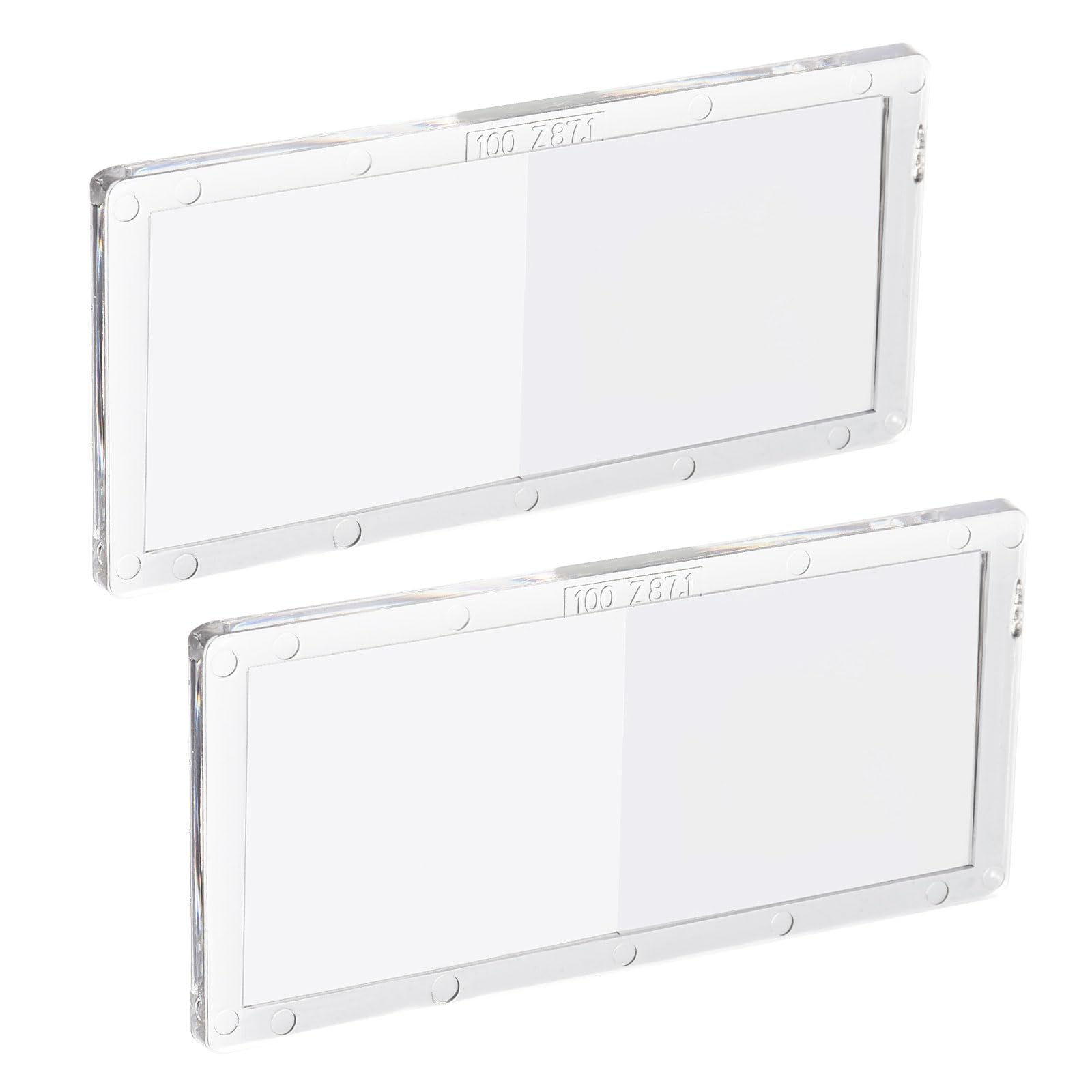 PATIKIL Magnification Welding Lens, 2 Pack PC 1 Diopter Magnifying Lens for Welding Helmet