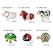 Sharlity Farm Animals Balloons - Balloons Air Walkers Giraffe, Panda，Cat，Rabbit，Penguin，Rooster, Pig，Horse，Cow，Frog，Beetle，Tortoise，For Kids Gift Birthday Party Decor
