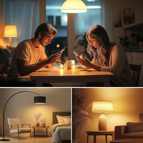 Linkind Dimmable E27 LED Golf P45/G45 Light Bulb, 4.2 W, Replaces 40 Watt, 2700 K Warm White Ball Lamp, 470 Lm, Energy Saving Bulb, Small P45, Pack of 6