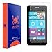Skinomi Matte Screen Protector Compatible with Nokia Lumia 630 (Nokia Lumia 635) Anti-Glare Matte Skin TPU Anti-Bubble Film