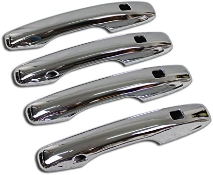 Rqing For Volvo New XC60 2018 2019 Chrome Door Handle Cover Trims -With Keyless Entry System