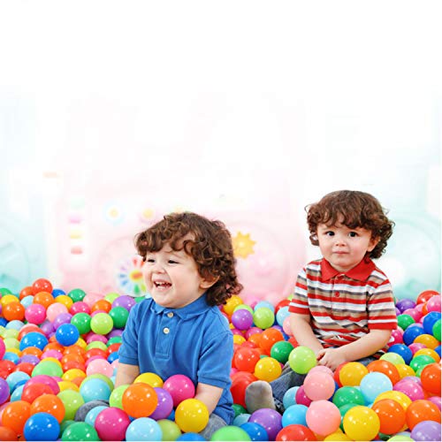SYNTECSO Ball Pit Balls, Balls for Ball Pit Colorful Crush Proof Balls for Toddlers' Ball Pit Tent Playhouse Kiddie Pool Playpen Bounce House - Thumbnail 5