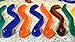 3 Pack of 60 Pieces Gooj New Gummy Worm LFGB, BPA Free Silicone Mold Candy Molds With Printed Recipe Plus 3 Droppers 100% Pure Silicone Chocolate molds and Ice Tray