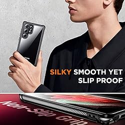 Temdan for Samsung Galaxy S23 Ultra Case, [Built-in