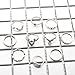 10 Pcs Vintage Women Mid Ring Set Bohemian Crown Rhinestone Joint Knuckle Nail Midi Ring Set