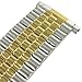 Men's Two Tone Metal Expansion 17-21mm Replacement Watchband