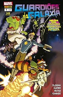 Livro Guardiões da Galáxia: Prelúdio para a Contagem Regressiva Infinita vol. 01
