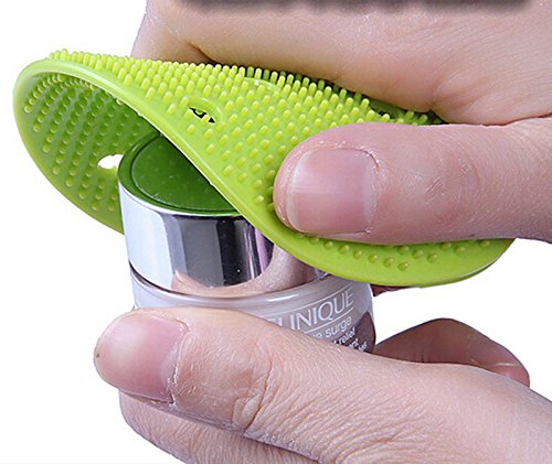 Vegetable Scrubber Brush, Windspeed Silicone Fruit and Vegetable Scrubber/ Potato Scrubber/Carrot Brush/Trivet, 4 pcs Kitchen Cleaning Tool