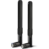 Bingfu 4G LTE Cellular Trail Camera Antenna 8dBi RP-SMA Male Antenna (2-Pack) Compatible with Spypoint Link Micro Solar EVO L
